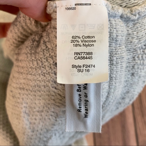 Madewell Sailsport Grey Sleeveless Sweater Vest - Picture 9 of 10